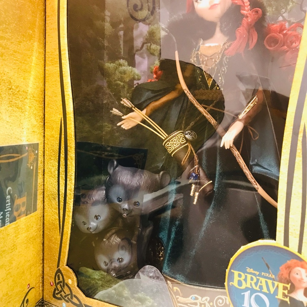 Disney D23 Expo Limited Edition Merida Brave Princess Doll #843/1,000 - Picture 3 of 10